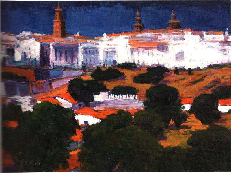 코르도바 풍경 (oil on canvas 90.9 x 72.7cm 2015)