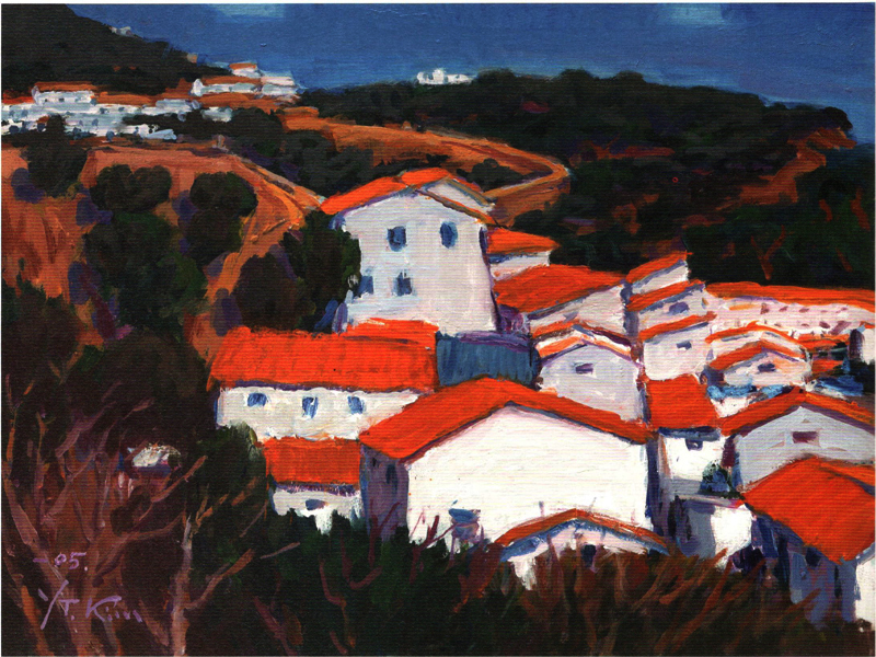 아르코스데라프론테라 풍경 (oil on canvas 72.7 x 60.6cm 2005)