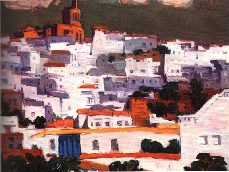 아르코스데라프론테라 풍경 (oil on canvas 100 x 80.3cm 2013)